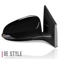 Auto Dynasty To1321295 Oe Style Power Heated Turn Signal Right Side View Door Mirror Compatible With Toyota Corolla Scion Im