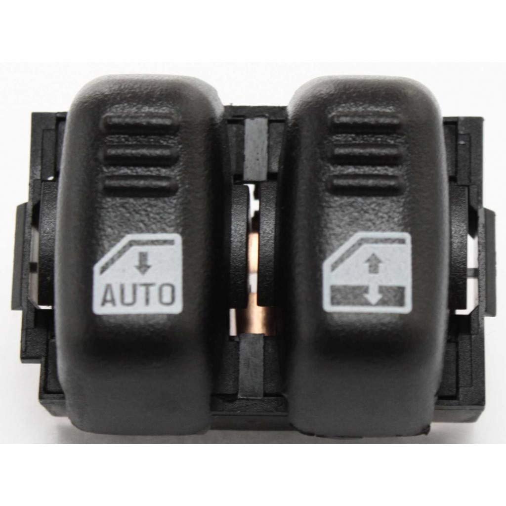 Chevy Camaro Window Switch 1997 1998 1999 2000 2001 2002 Driver Side Front Black 10402842 Replacement Part