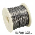 Uxcell 0 8mm 20awg Heating Resistor Wire Wrapping Nichrome Resistance Wires For Elements 65 6ft