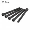 Uxcell 1 4-20x2-1 2 Hex Socket Head Cap Screw Bolts 12 9 Grade Alloy Steel 25pcs