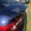 Hecasa Rear Trunk Lid Wing Spoiler Compatible With 2018-2022 Honda Accord 4 Door Sedan Matte Black
