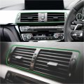 X Autohaux Car Interior Trim Strip Line Door Edge Seal Protector Green 5m 16 4ft