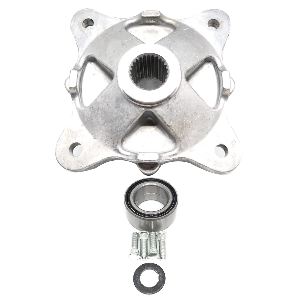 Rear Wheel Hub Bearing And Studs For Polaris Ranger 800 6x6 Efi 2010 To 2017