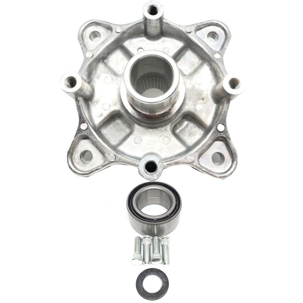 Rear Wheel Hub Bearing And Studs For Polaris Ranger 800 6x6 Efi 2010 To 2017