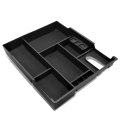 Auto Dynasty Center Console Armrest Storage Box Organizer Tray Compatible With Toyota Tundra 2014 2015 2016 2017 2018 2019