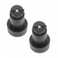 Caltric 2 Handlebar Grip End Compatible With Can-am Renegade 800r 800 500 4x4 Efi 2007 2008-2015