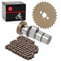 Camshaft Cam Timing Chain Sprocket For Honda Xr100 Xr100r Crf100f 1981-2013
