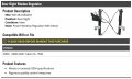 Rear Right Passenger Side Window Regulator With Motor Compatible 2000-2006 Gmc Yukon Xl 1500