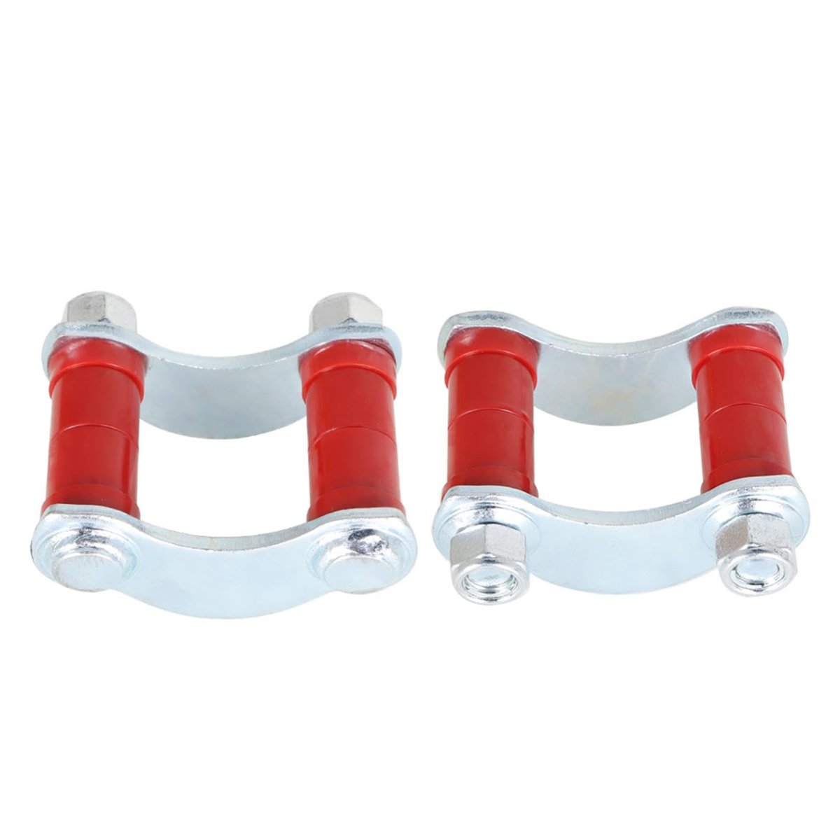 Rear Leaf Spring Polyurethane Shackle Kit For 1955 Chevy Belair One Fifty Series And Two Ten Replacement Cp55shk-rp