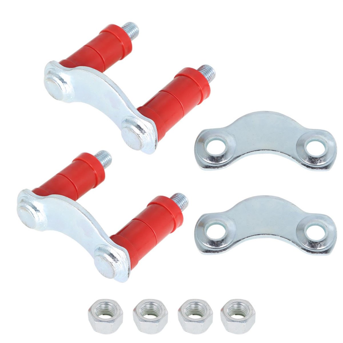 Rear Leaf Spring Polyurethane Shackle Kit For 1955 Chevy Belair One Fifty Series And Two Ten Replacement Cp55shk-rp