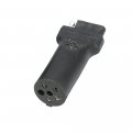 Wesbar 707281 Round Pin Trailer Adapter 6-way To 4-way Flat 