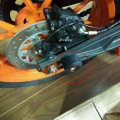 Httmt 219001- Slider Frame Front Rear Fork Wheel Crash Protector For Rc 125 200 390 Duke