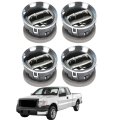 Car Front Interior Dashboard Heater Air Vent 4pcs Replacement For F150 2009-2014 9l3z19893aa Cl3z-19893-ea 9l3z-19893-aa 