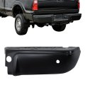 Rear Bumper End Right Side Black Replacement For F250 F350 F450 Super Duty 2008-2016 With Park Assist Sensors Hole Fo1105123 