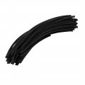 Aexit 66ft 0 16in Electrical Equipment Inner Dia Polyolefin Flame Retardant Tube Black For Wire Repairing