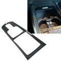 Fydun Gear Shift Panel Carbon Fiber Style Decoration Frame Central Control Trim Replacement For Benz Ba Class Glaa Glba