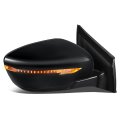 Ni1321284 Factory Style Passenger Right Side Mirror Manual Folding Power Adjust Turn Signal For Murano 17-20 Paint To Match 