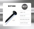 8 X 1 25 In Black Modified Truss Head Wood Screws Phosphate Coated Carbon Steel Phillips Drive Deep Thread Fasteners For And