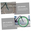 Wakauto 20 Pieces Mouth Cap Presta Valve Protectors Stems Automotive Wheels Cars Aluminum Alloy Tire Gas Nozzle Cap