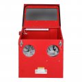 Motorhot 30 Gallon Bench Top Air Sandblasting Cabinet Sandblaster Abrasive Blast Large With Gun And 4 X Nozzles Compressor