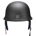 Yescom Dot German Style Motorcycle Half Helmet Open Face Cruiser Chopper Biker Skull Cap Black L 