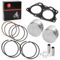 Piston Ring 0 50mm Oversize Bore Ang Cylinder Head Gasket Compatible With Ezgo Fuji Robin 295cc Eh29c Txt 4 Cycle Gas Golf Cart
