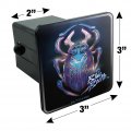 Blue Beetle Scarab Tow Trailer Hitch Cover Plug Insert 2