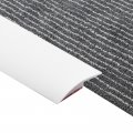 Uxcell Floor Transition Strip 3 3ft Self Adhesive Carpet Edging Trim 1 Meter Pvc For Height Less Than 5mm White
