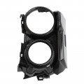Minho Carbon Fiber Motorcycle Headlight Cover Fit For 2022 2023 Yamaha Zuma 125