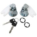 2 Sets Door Lock Cylinder With Keys Fit For Ford F150 1996 Standard Cab Pickup