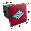 Rustic Arkansas State Flag Distressed Usa Tow Trailer Hitch Cover Plug Insert