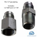 Supplying Demand 203-3132 6 Feet Clothes Dryer Gas Connector 1 2 Inch Od