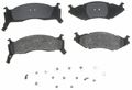 Raybestos Sgd524m Service Grade Semi-metallic Disc Brake Pad Set 