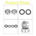 Wflnhb Front Wheel Bearing Seal Kits Replacement For 2007-2013 Honda Trx420 Rancher 420 4x4 91254-hp5-601 91051-hc5-003