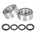 Wflnhb Front Wheel Bearing Seal Kits Replacement For 2007-2013 Honda Trx420 Rancher 420 4x4 91254-hp5-601 91051-hc5-003