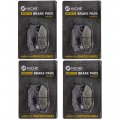 Niche Brake Pad Set For Yamaha V Star 1100 Fz6 Fz6r Virago 250 5vu-25805-00-00 Organic 4 Pack