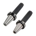 2pcs Cat40-er20 6 Collet Chuck Tool Holder For Cnc Chucks Or Brackets Of Drilling Machines Milling 