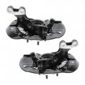 Front Pair Driver And Passenger Side Steering Knuckles Wheel Bearing Hub Assembly 5 Lugs W Abs Replacement For 2011-2014 2015 