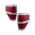 Ford F-150 2009 2010 2011 2012 2013 2014 Tail Light Pair Driver And Passenger Side Limited Model Red Clear Lens Bl3z13405b 