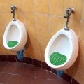 Iplusmile 10pcs Urinal Screen Deodorizer Splash Mats For Mens Restroom Scent Pads Aromatic Strainers Green Eliminates Urine Men