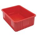 1 2 L X7-1 W 8 H Red Dividable Grid Container 1 