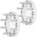 1 Inch Wheel Spacers 8x170 125mm Bore With 14x2 0 Lug Nuts Adapters For F-350 Super Duty F-250 Excursion 2pcs 