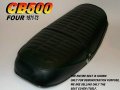 New Replacement Seat Cover Fits Cb500 K0-k2 1971-73 Honda Cb 550 Cb500k Four 200