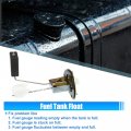 X Autohaux Mr135469 Fuel Tank Float Gauge Sending Unit Level Sensor For Mitsubishi Mirage997-2002 1 5l 1 8l Plastic Metal Black