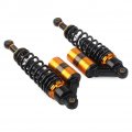 Newsmarts 1 Pair Universal 280mm 11 Motorcycle Air Shock Absorbers Atv Shocks Utv Rear Suspension For Honda Suzuki Yamaha