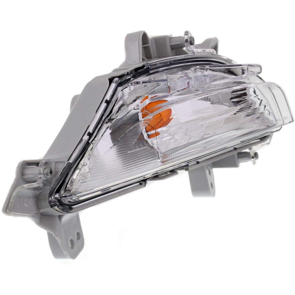 Carlights360 For 2014 2015 2016 Mazda 3 Front Signal Corner Light Assembly Passenger Side W Bulbs Capa Certified Replacement