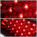 Auto Dynasty Compatible With Gmc Yukon Chevy Suburban Pair Of Black Housing Clear Lens Led Brake Tail Lights