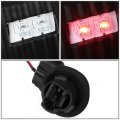 Auto Dynasty Compatible With Gmc Yukon Chevy Suburban Pair Of Black Housing Clear Lens Led Brake Tail Lights