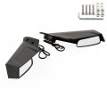Topteng Abs Wing Fin Rearview Mirrors M6 Winglets For Honda Cbr650r Of The Years 2019-2022