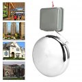 Electric Bell 8 Inch Alarm Can Be Used As Extra Loud Doorbell Multipurpose Signal Siren For School Factory Establishment 110v